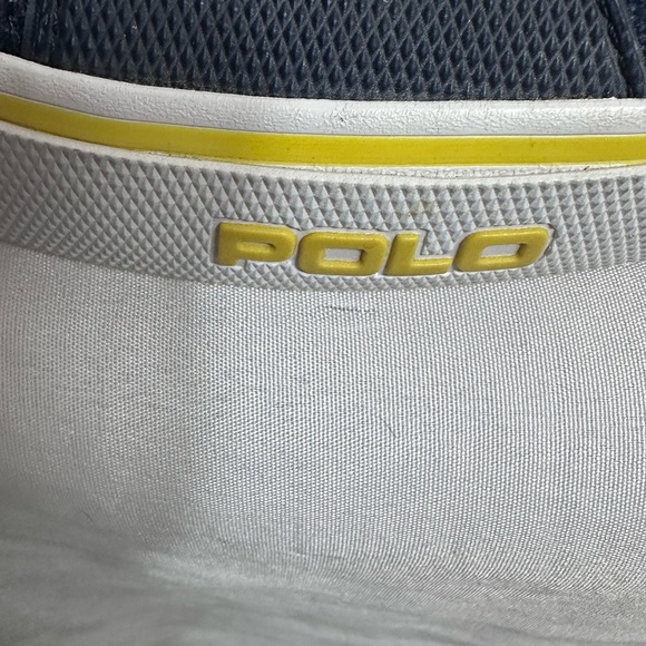 Polo by Ralph Lauren Cantor blue canvas shoes with laces size 9.5 - Picture 9 of 14